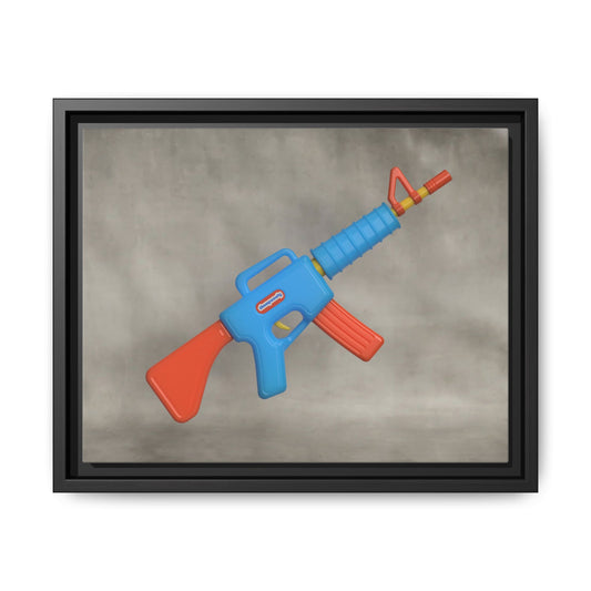 AR-15 Framed Canvas Gallery Wrap