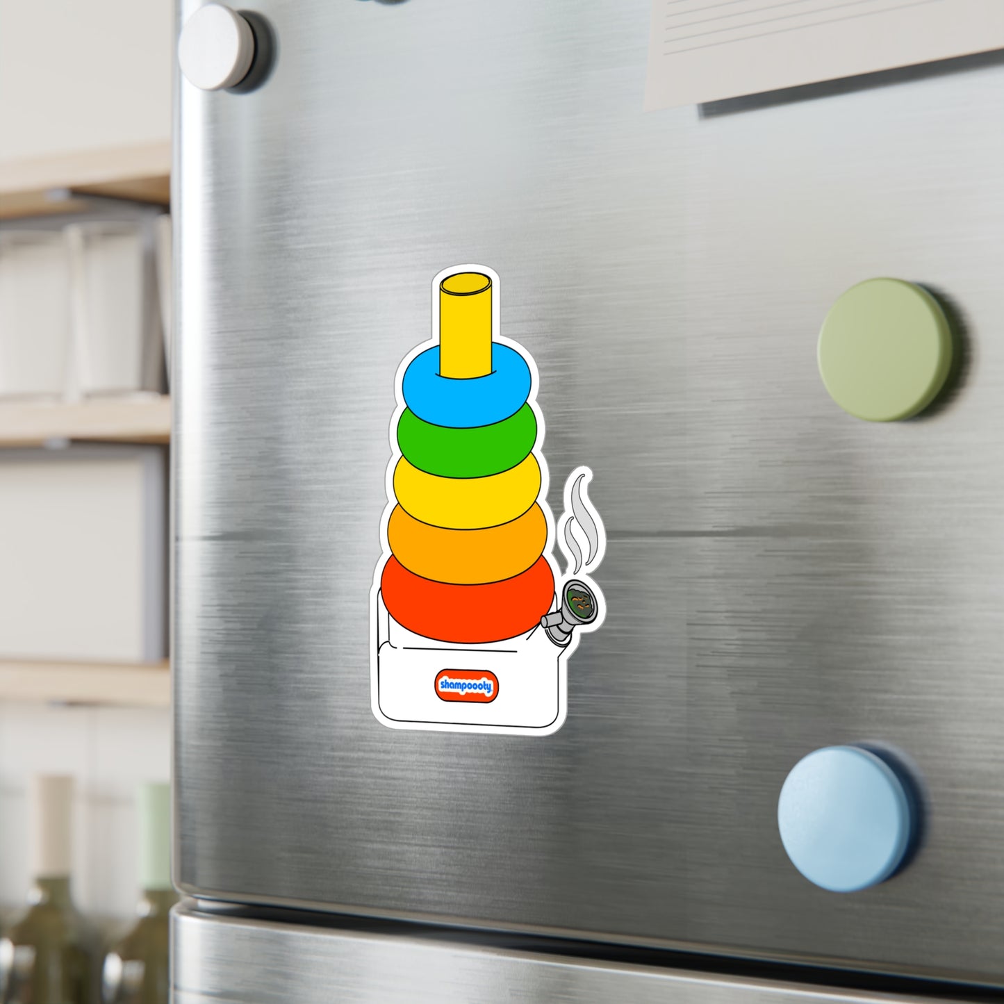 Happy Bubbler Vinyl Sticker