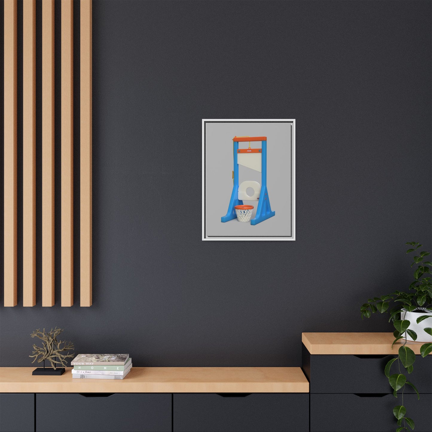 Guillotine Framed Canvas Gallery Wrap