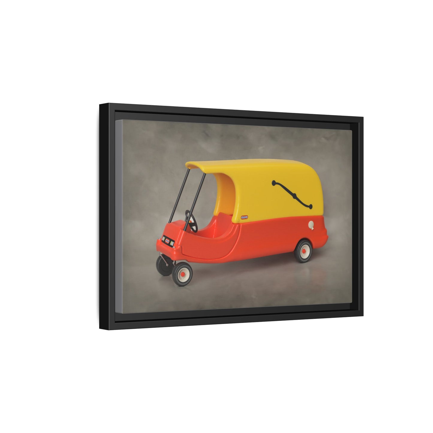 Hearse Framed Canvas Gallery Wrap