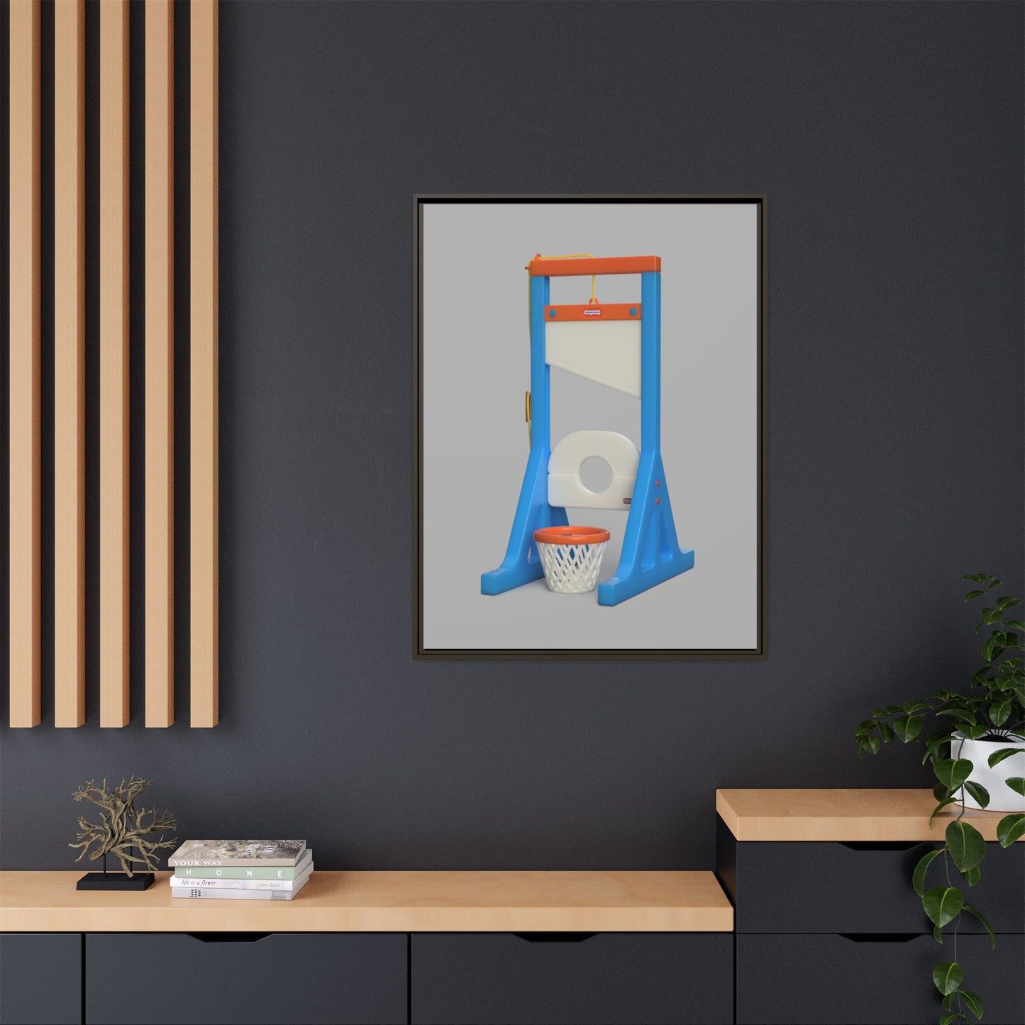 Guillotine Framed Canvas Gallery Wrap