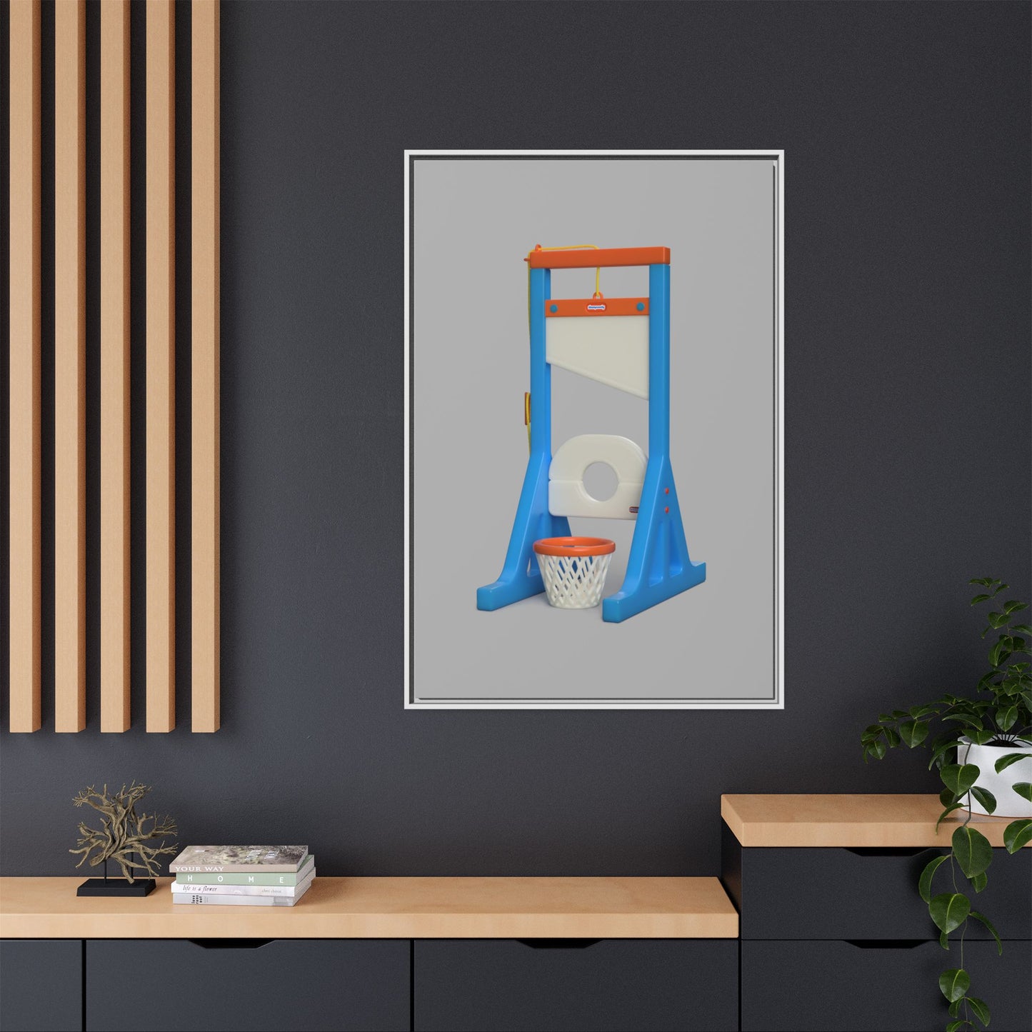 Guillotine Framed Canvas Gallery Wrap