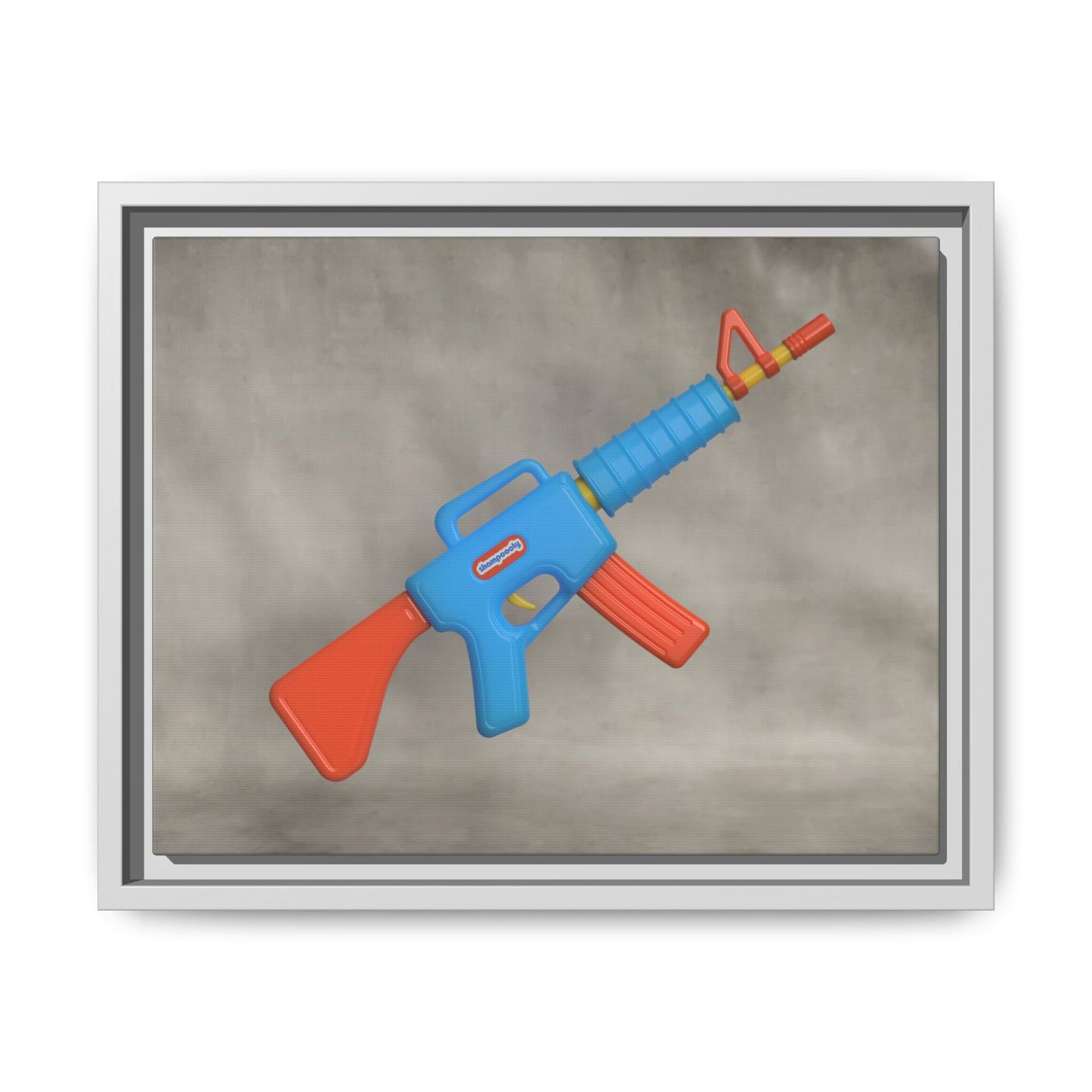 AR-15 Framed Canvas Gallery Wrap