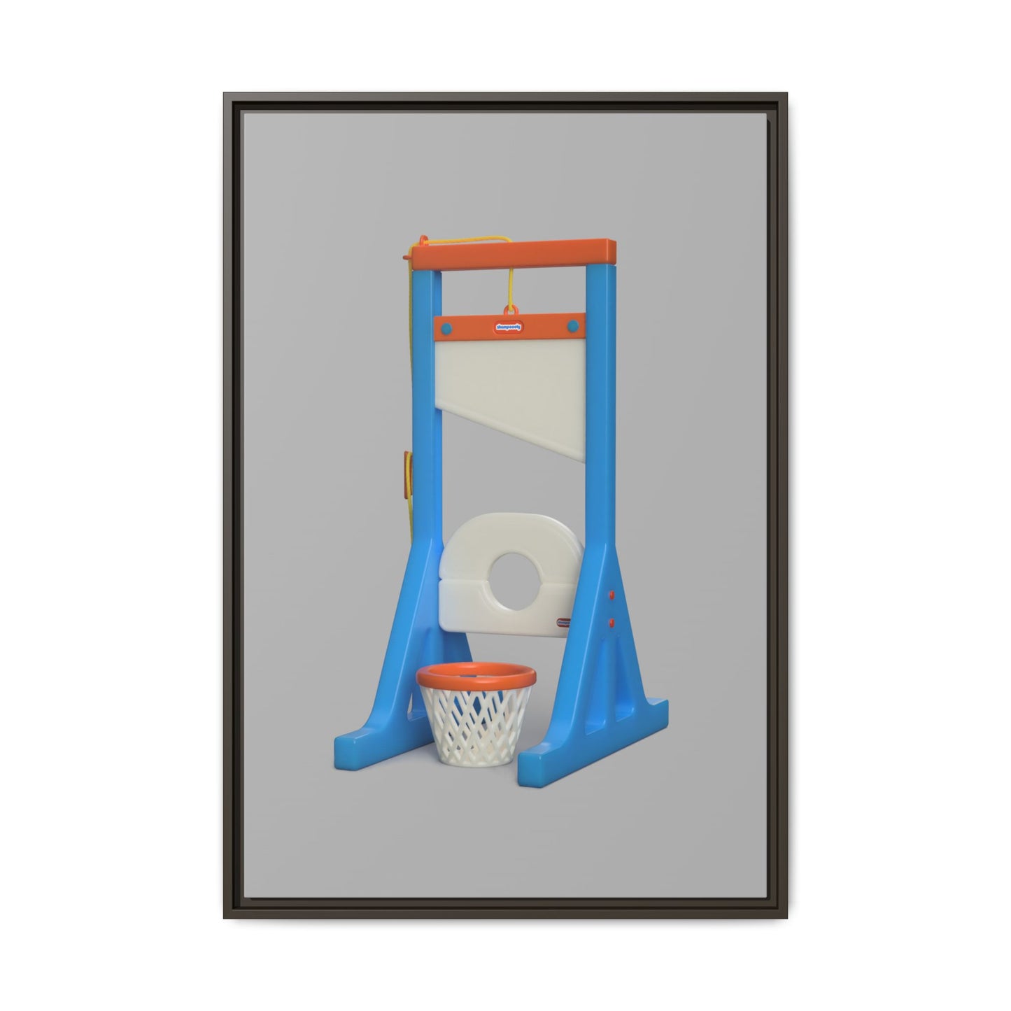 Guillotine Framed Canvas Gallery Wrap