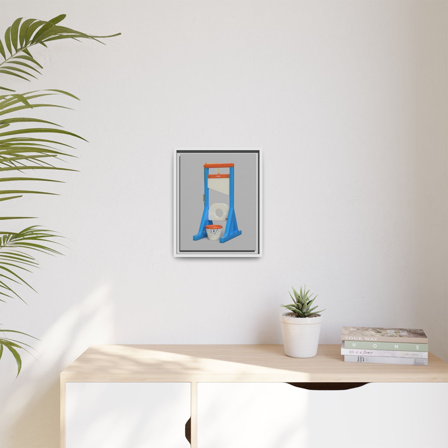 Guillotine Framed Canvas Gallery Wrap