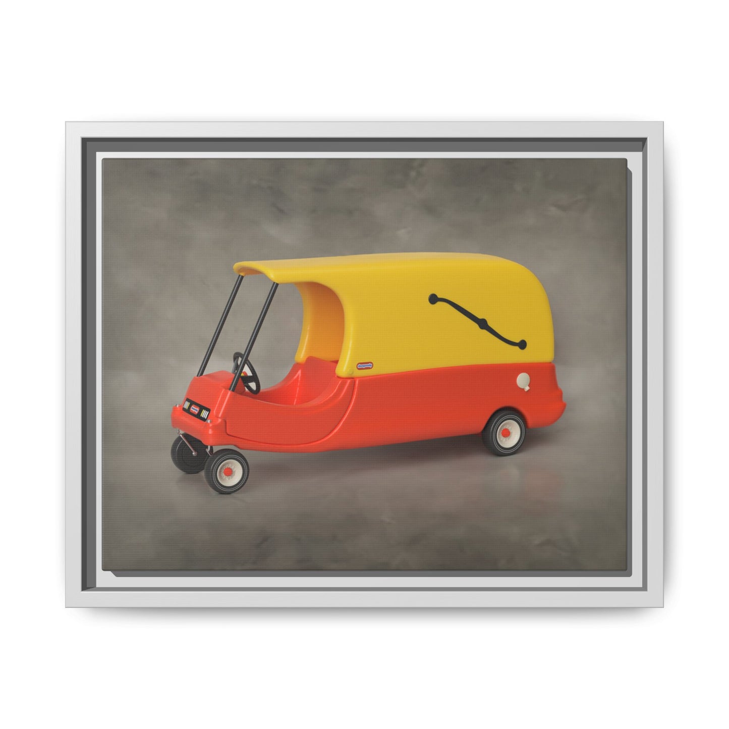 Hearse Framed Canvas Gallery Wrap