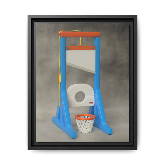 Guillotine Framed Canvas Gallery Wrap