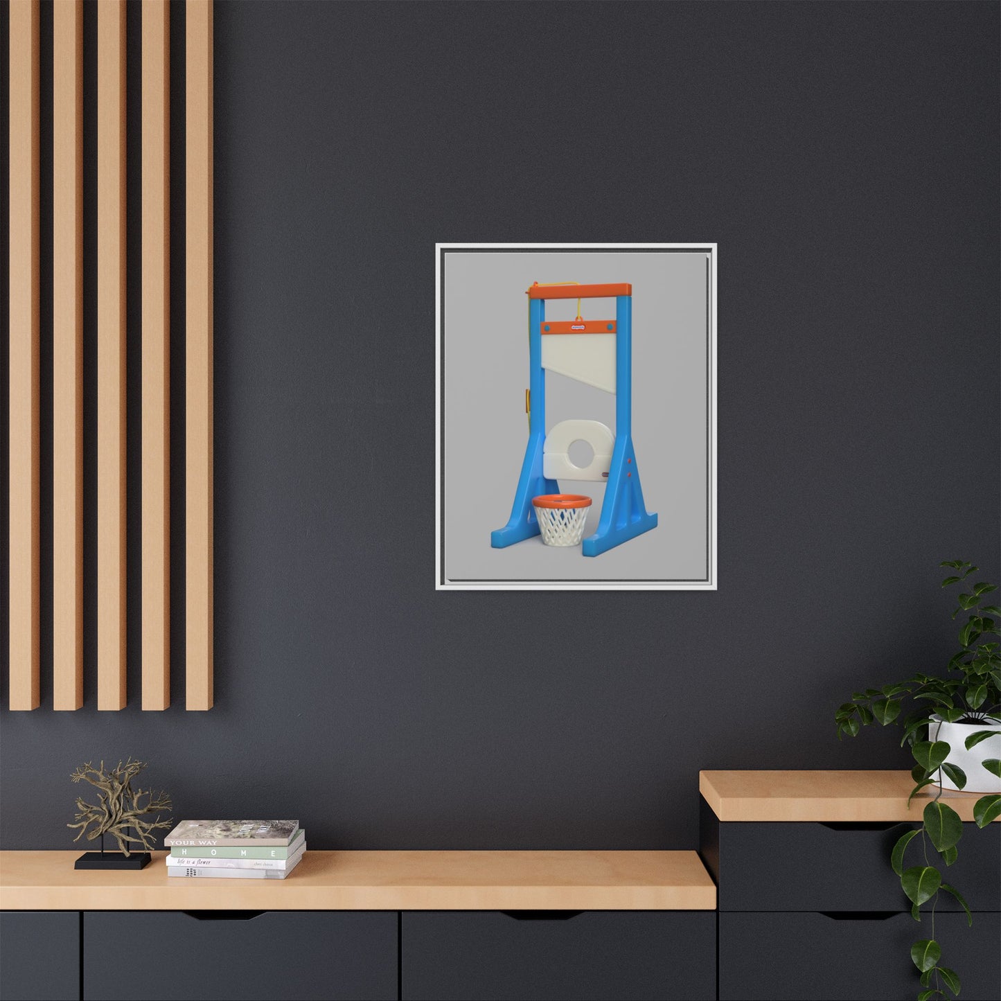 Guillotine Framed Canvas Gallery Wrap