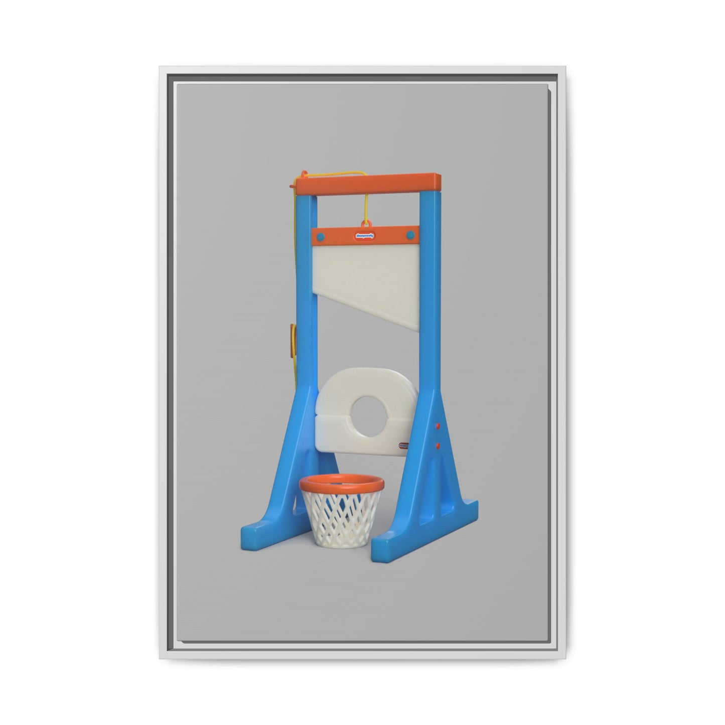 Guillotine Framed Canvas Gallery Wrap