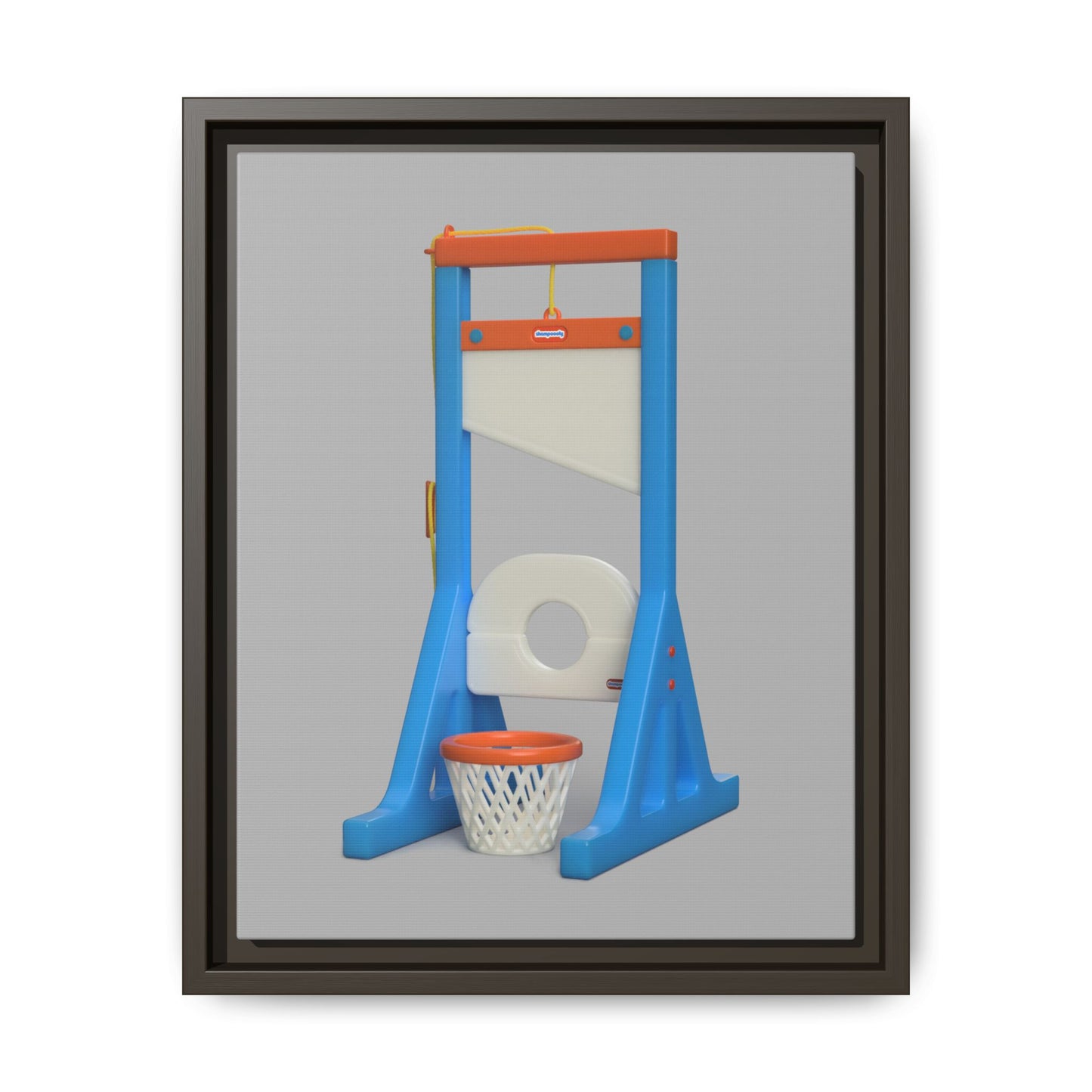 Guillotine Framed Canvas Gallery Wrap