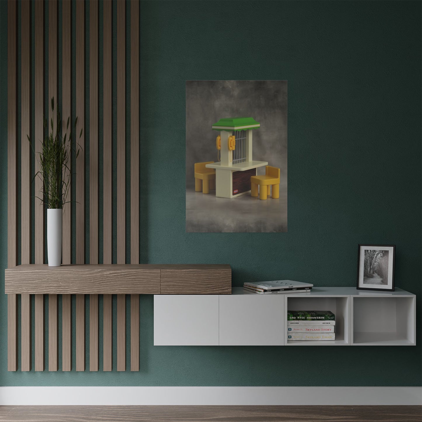 Visitation Booth Archival Print