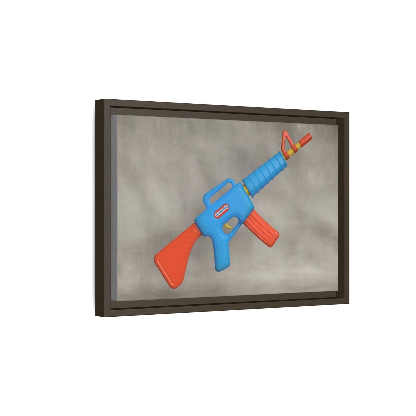 AR-15 Framed Canvas Gallery Wrap
