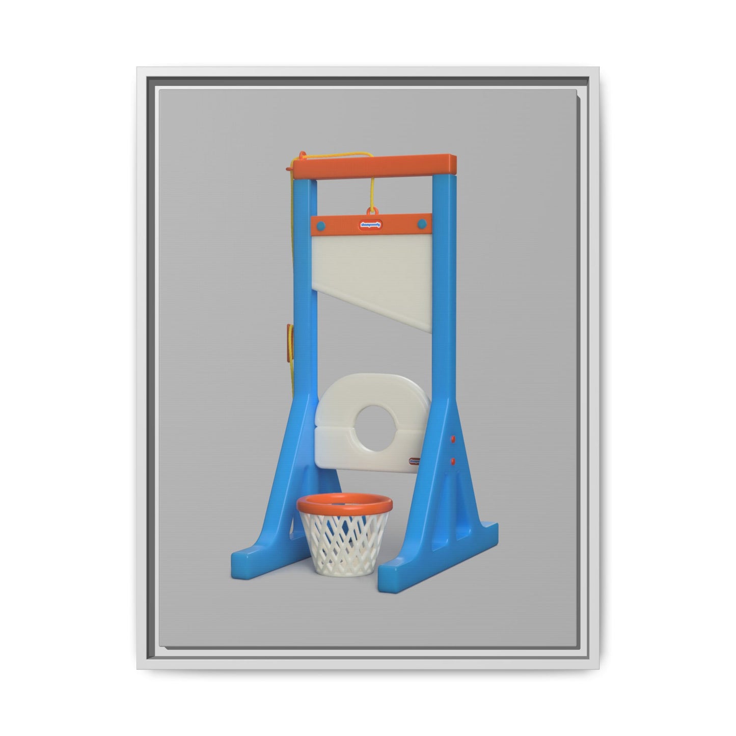 Guillotine Framed Canvas Gallery Wrap