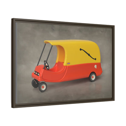 Hearse Framed Canvas Gallery Wrap
