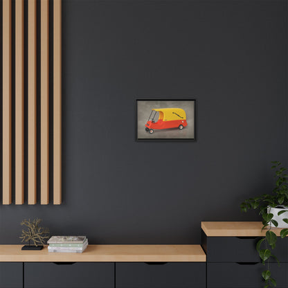 Hearse Framed Canvas Gallery Wrap