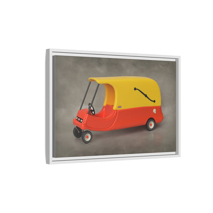 Hearse Framed Canvas Gallery Wrap