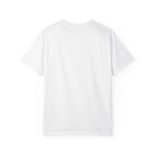 Garment-Dyed T-Shirt with Minimalist Cloud Design, Unisex Tee, Casual Wear, Gift for Friends, Everyday Style, Summer Fashion