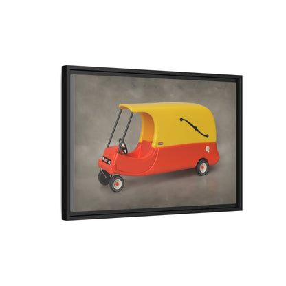 Hearse Framed Canvas Gallery Wrap