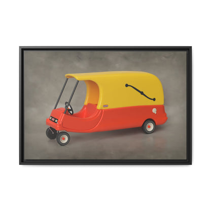 Hearse Framed Canvas Gallery Wrap