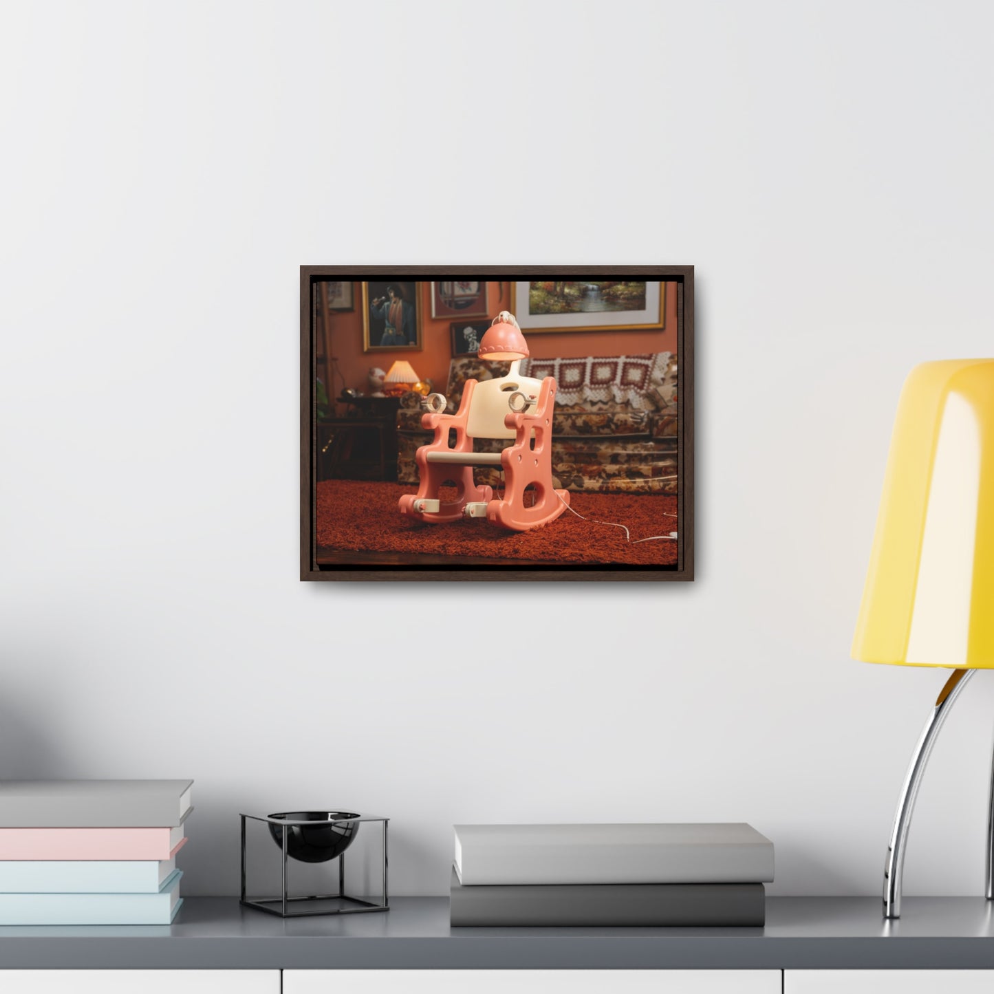 Electric Chair- Framed Gallery Canvas Wrap