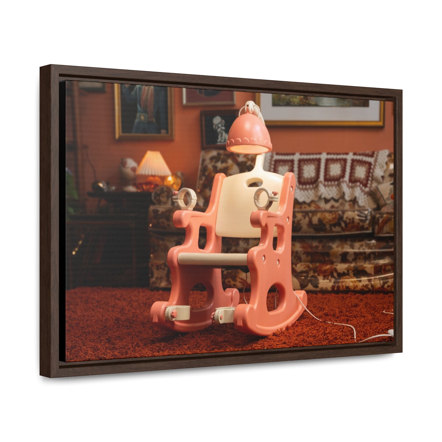 Electric Chair- Framed Gallery Canvas Wrap