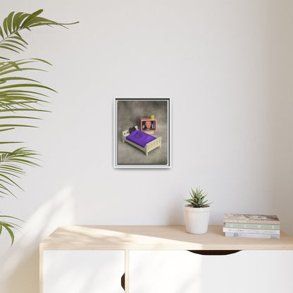 Heaven's Gate Framed Canvas Gallery Wrap