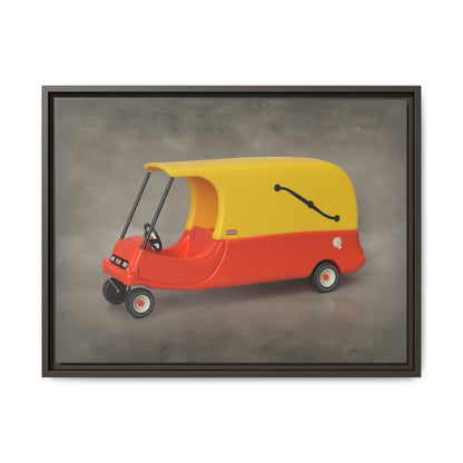 Hearse Framed Canvas Gallery Wrap