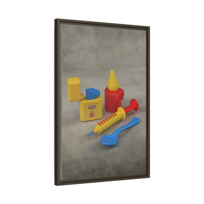 Heroin Framed Canvas Gallery Wrap