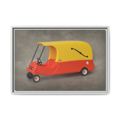 Hearse Framed Canvas Gallery Wrap