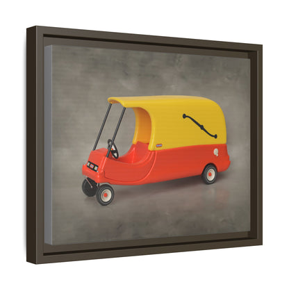 Hearse Framed Canvas Gallery Wrap