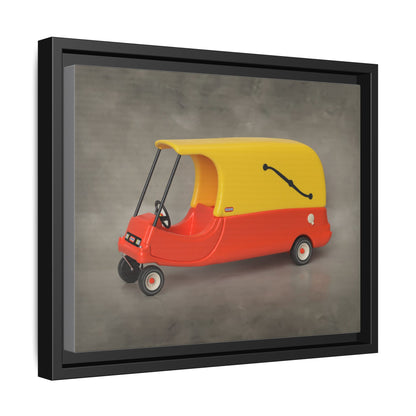 Hearse Framed Canvas Gallery Wrap