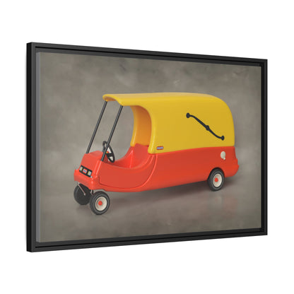Hearse Framed Canvas Gallery Wrap
