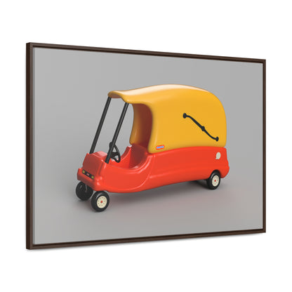 Cozy Hearse Canvas Gallery Wrap Framed