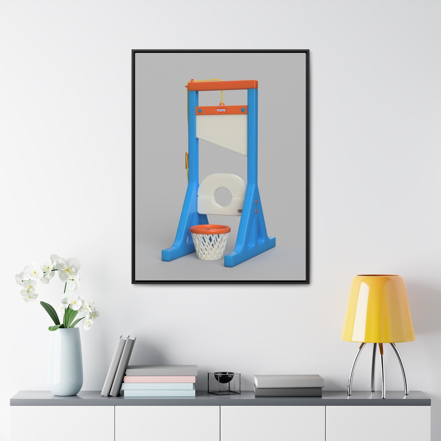 Guillotine Framed Gallery Canvas Wrap