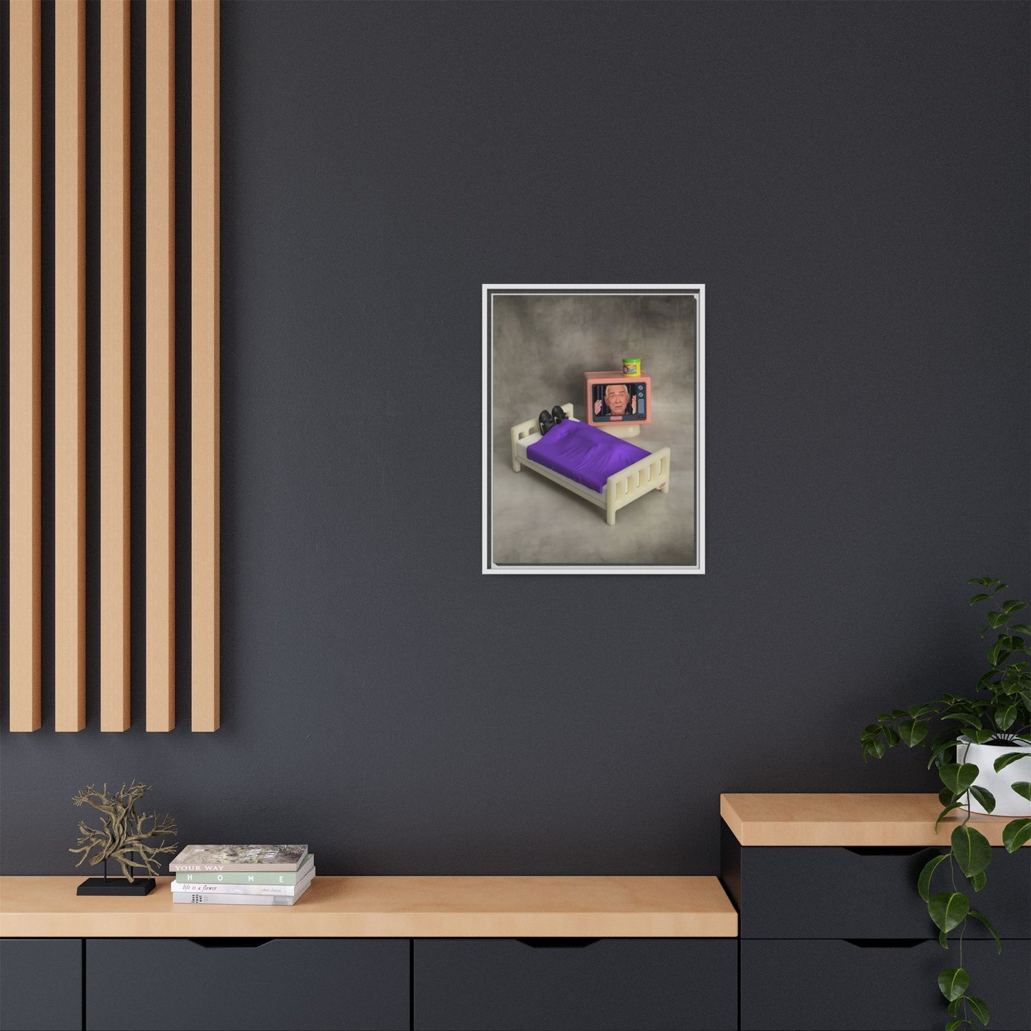 Heaven's Gate Framed Canvas Gallery Wrap