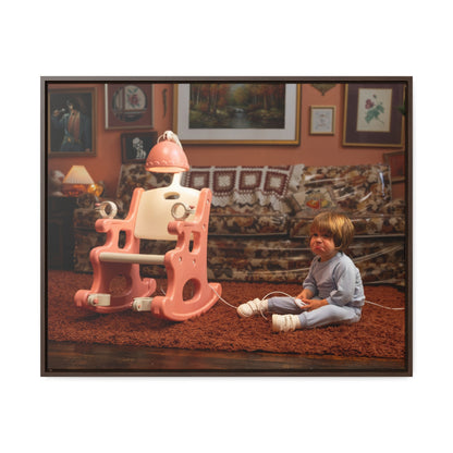 Electric Chair "Timeout"- Framed Gallery Canvas Wrap