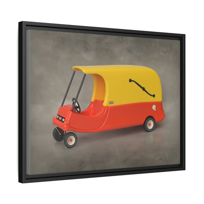 Hearse Framed Canvas Gallery Wrap