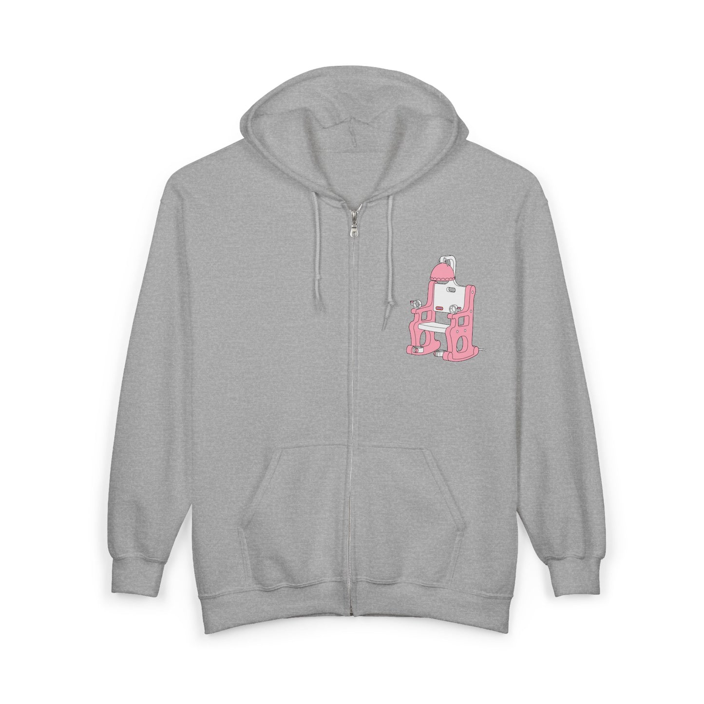 Electric Chair Full-Zip Hoodie