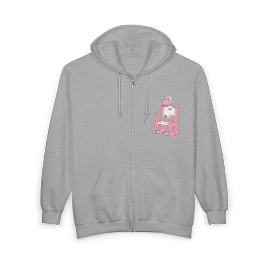 Electric Chair Full-Zip Hoodie