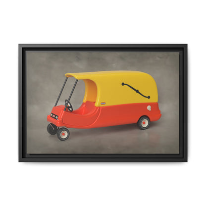 Hearse Framed Canvas Gallery Wrap