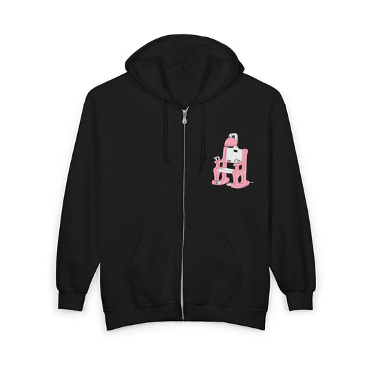 Electric Chair Full-Zip Hoodie