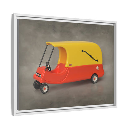 Hearse Framed Canvas Gallery Wrap