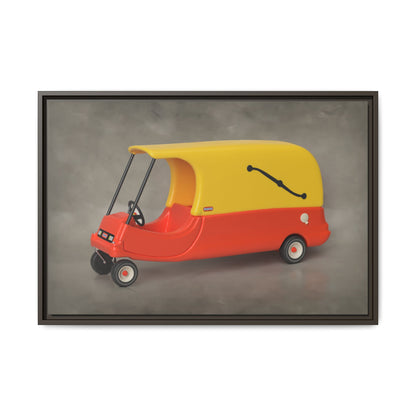 Hearse Framed Canvas Gallery Wrap