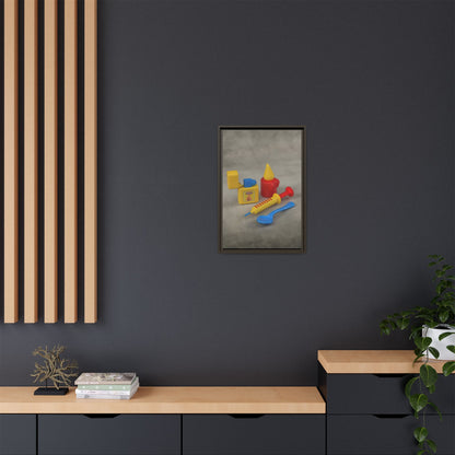 Heroin Framed Canvas Gallery Wrap