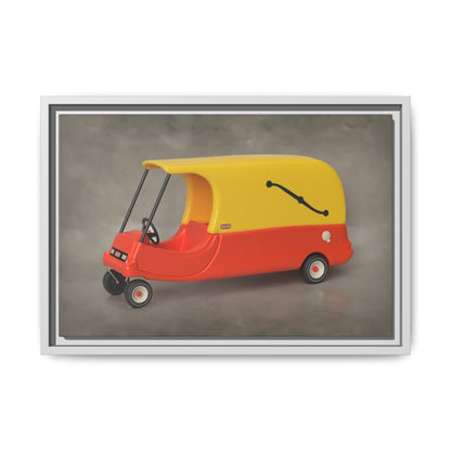 Hearse Framed Canvas Gallery Wrap