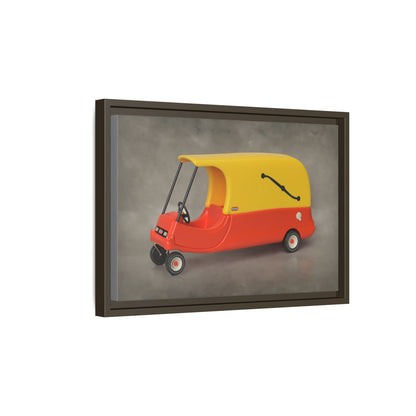 Hearse Framed Canvas Gallery Wrap