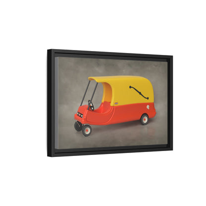Hearse Framed Canvas Gallery Wrap