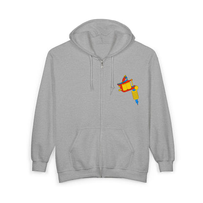 Tattoo Gun Full-Zip Hoodie