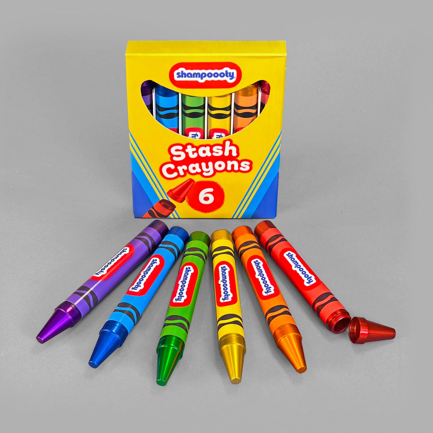 Stash Crayons- 6 Pack