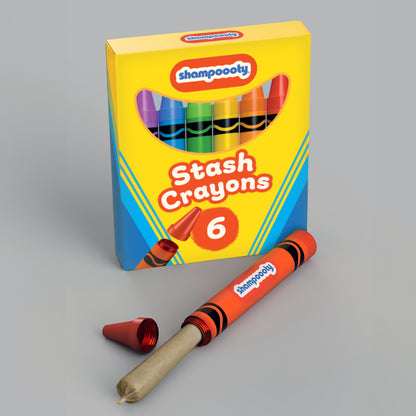 Stash Crayons- 6 Pack (PRE-ORDER)